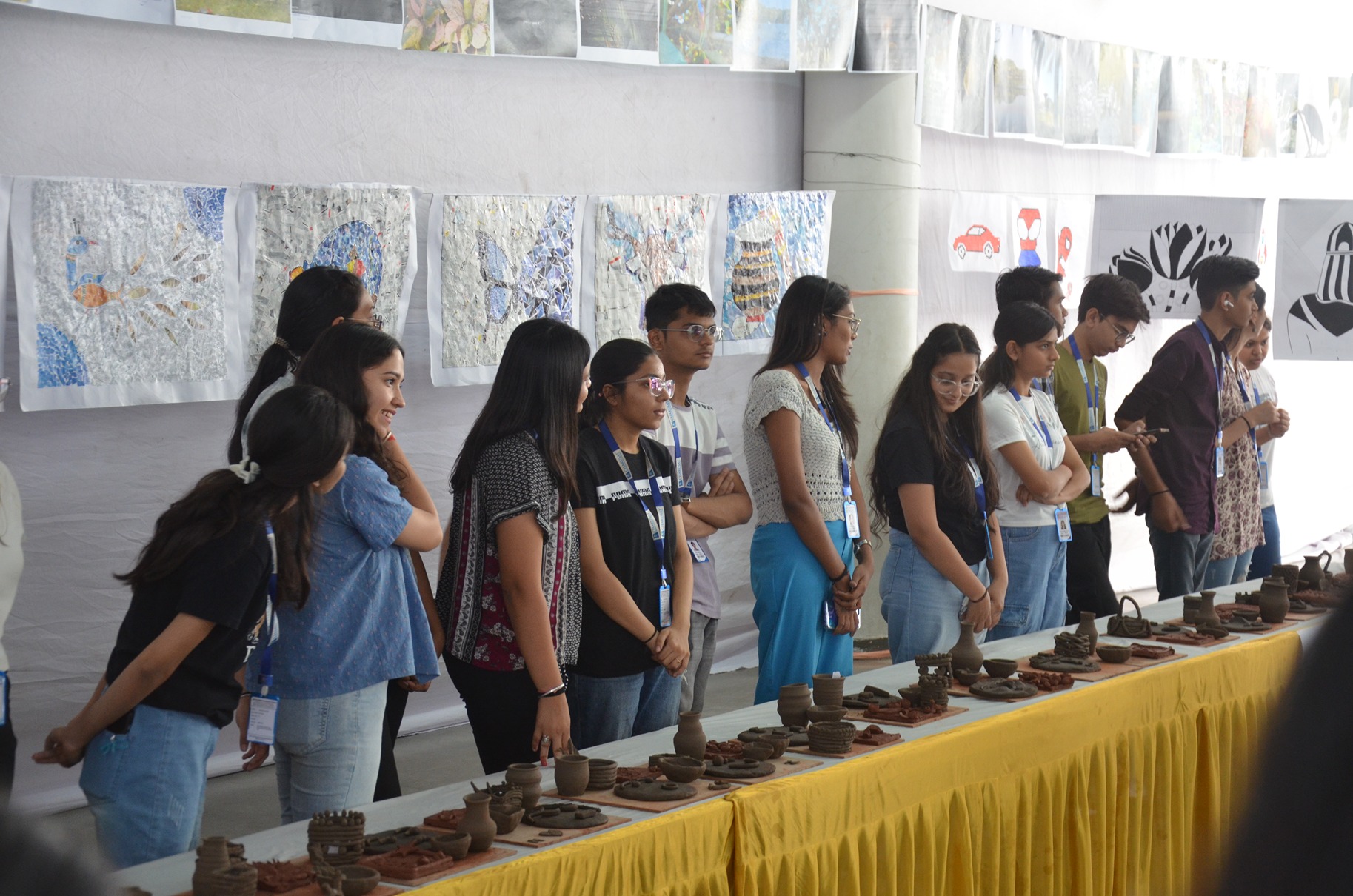 Students with Creative Models